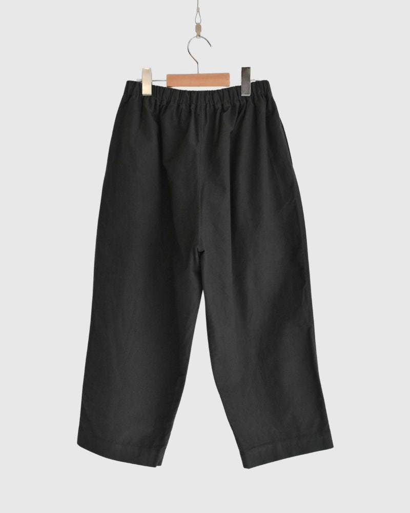 アシンメトリーベイカーパンツ（モールスキン） DarkGray