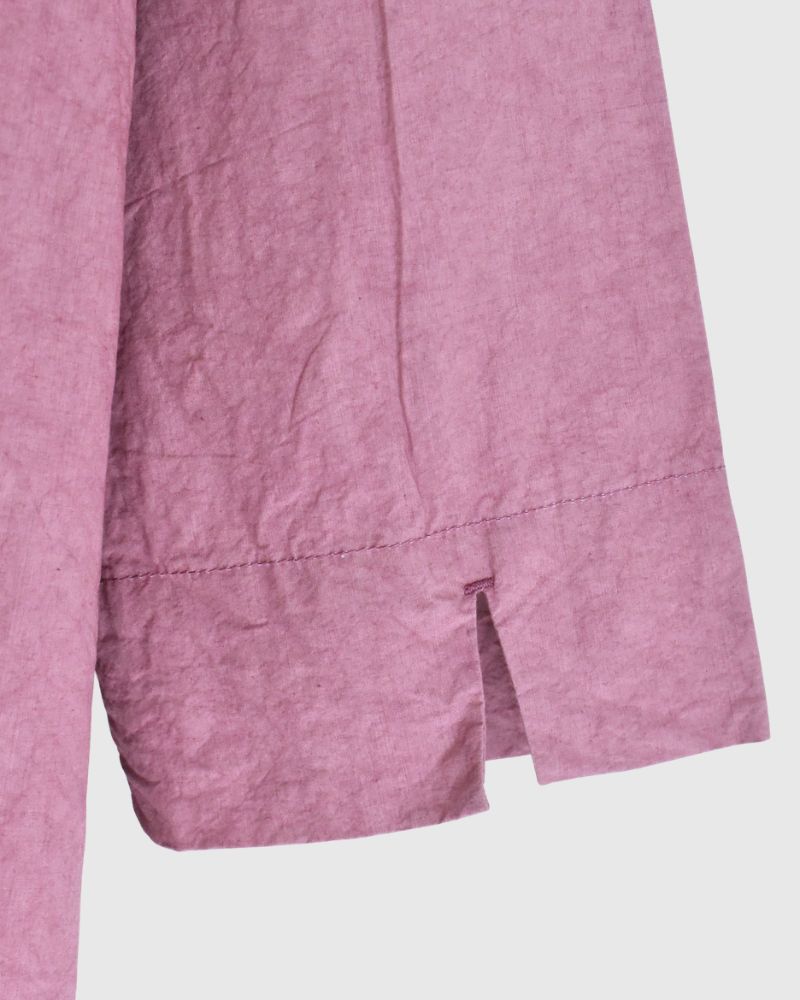 タックブラウス Plum