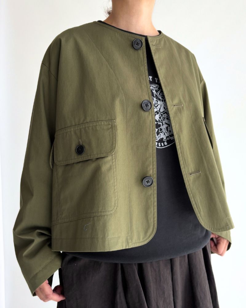 ROCKY-GABA カラーレスジャケット Khaki