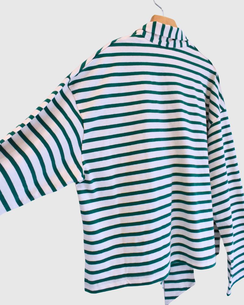 taco cotton ボーダータイ Pink/Green