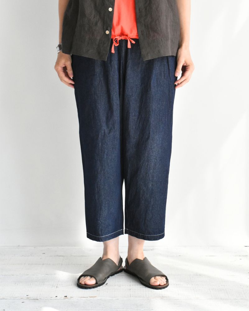ビックポケットペグトップパンツ (DENIM) Indigo