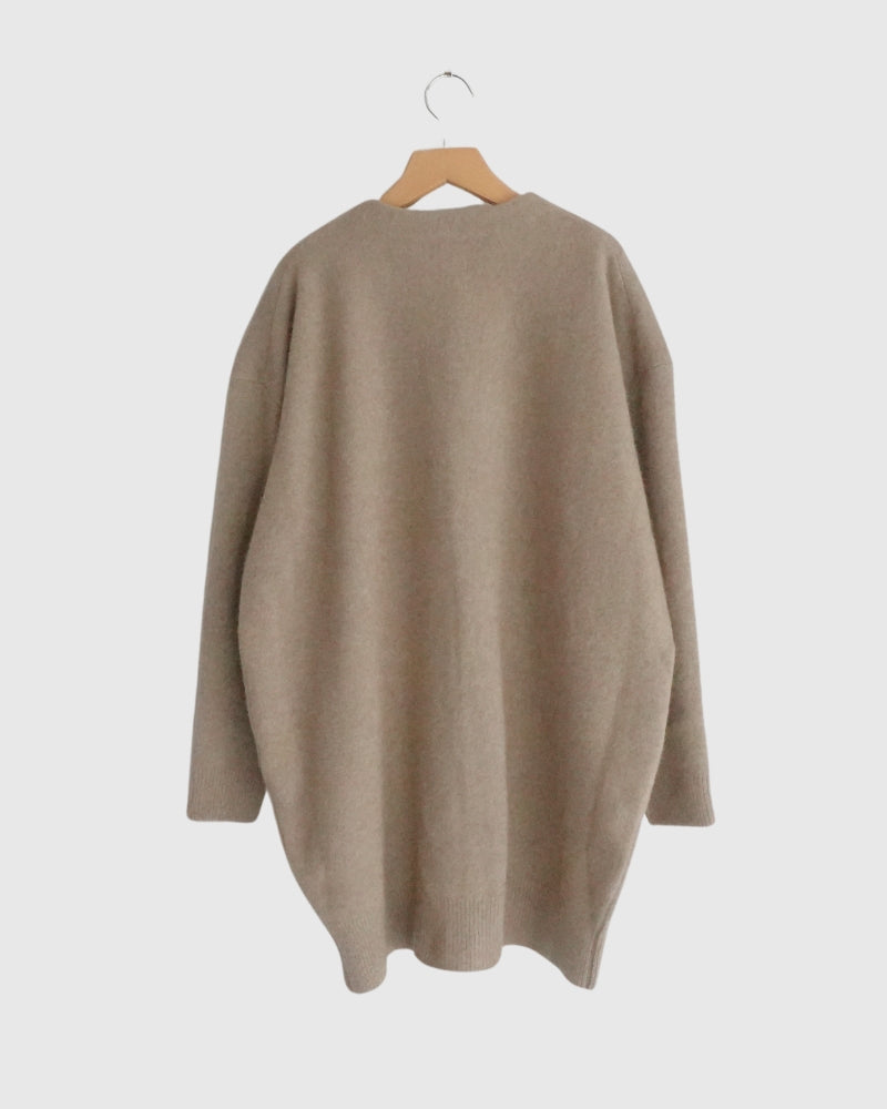 ラクリッチ ロングカーディガン Natural