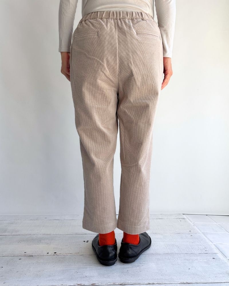 11WALE CORDUROY EASY TAPERED PANTS Beige