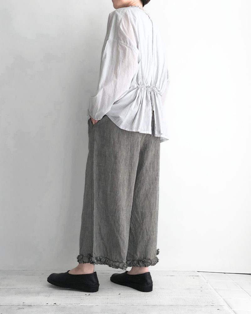 【予約】S/S LA453 LINEN CHAMBRAY SUZANNE PANTS（3月中旬 – 3月末）
