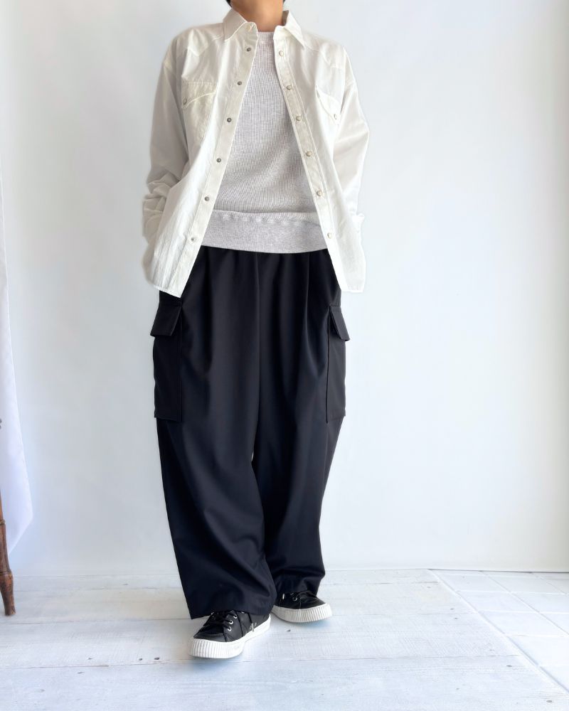 BRENDA-W ウエスタンシャツ White