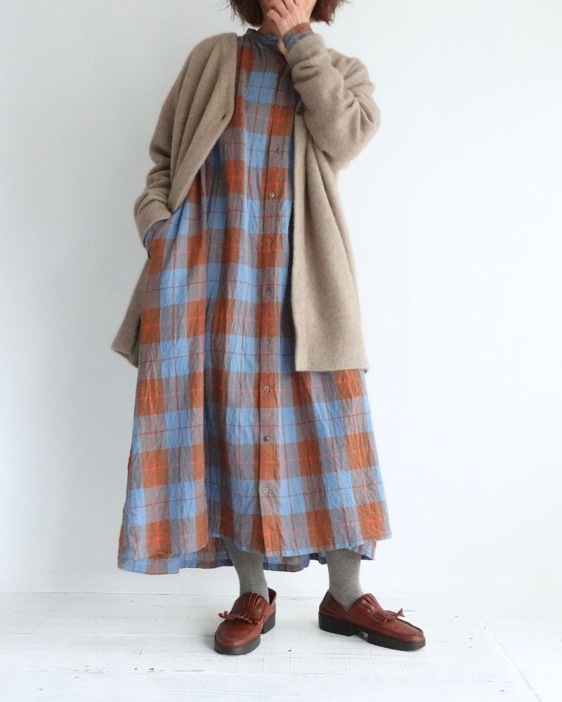 ラクリッチ ロングカーディガン Natural