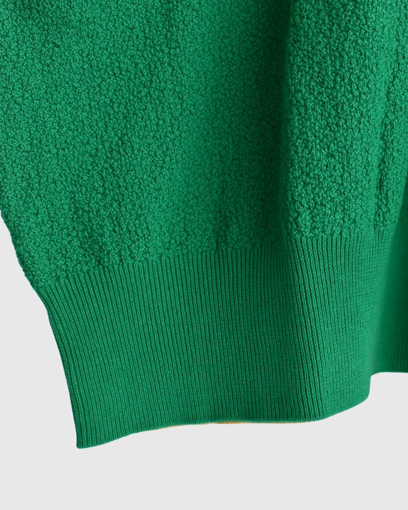 リンクス ニットトップ 'JAQ2' Green