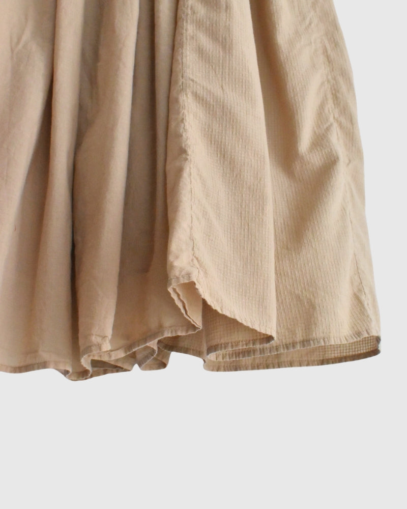 RAJASTHAN GATHERED SKIRT Beige