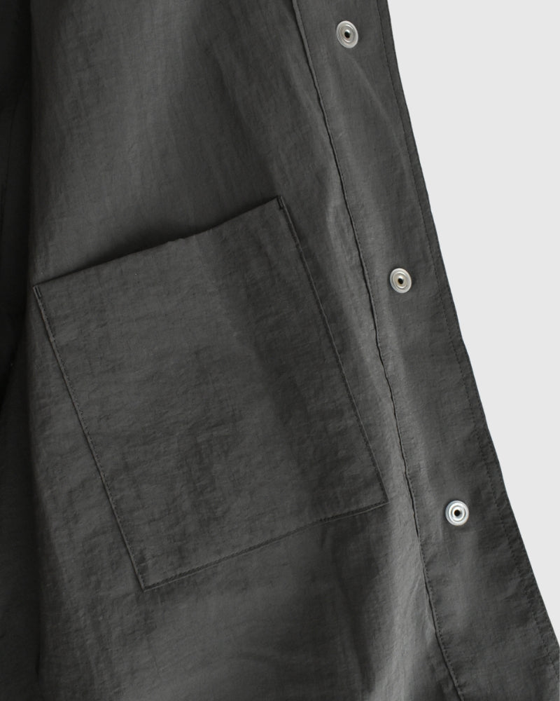 ファンネルネックジャケット Black