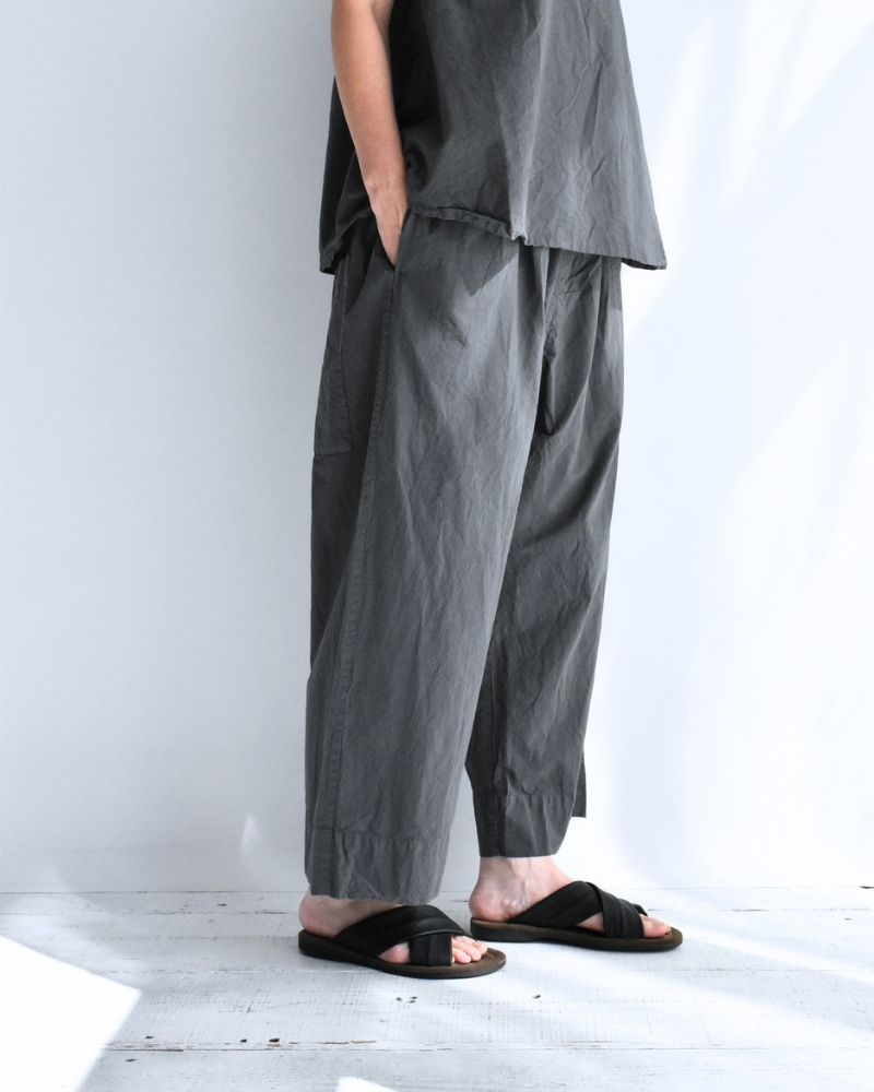 シュリンクワイドパンツ Gray