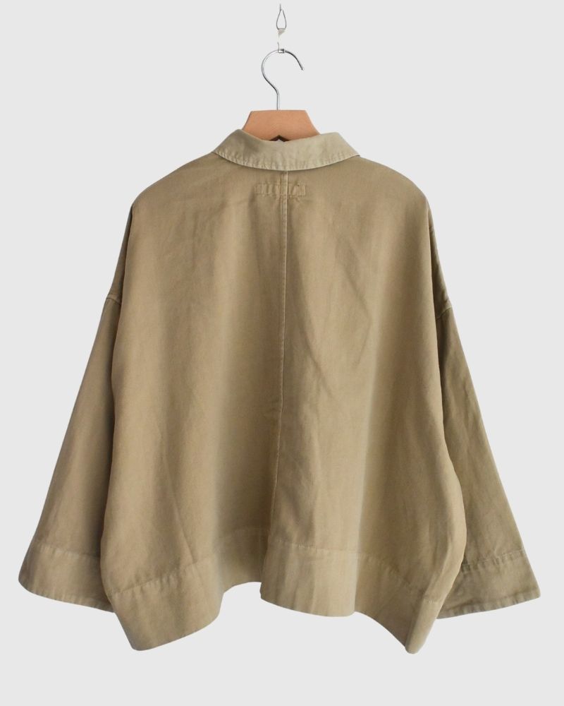 ソフトツイルシャツ Beige