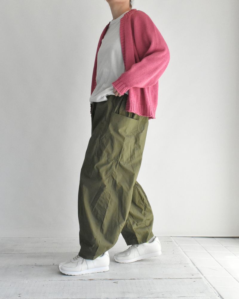 タイプライターコットンパンツ Khaki