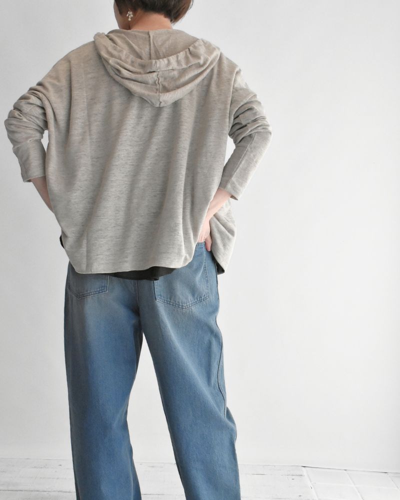 フードカーディガン（LINEN） Natura