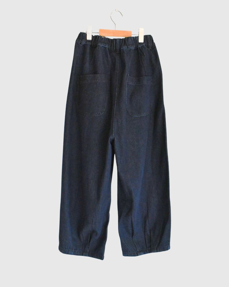 裾デザインコクーンシルエットデニム 'SAFY' OneWash