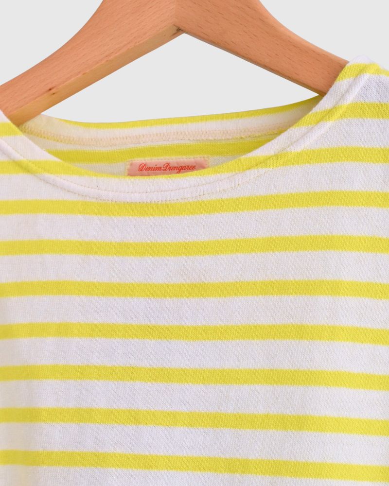 【sale】ボーダーテンジク ボートネック TEE Crazy　01,02