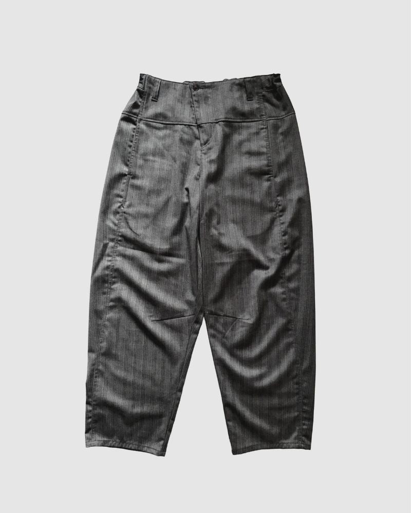 【予約】A/W TP077 ヘリンボンウールのわがままパンツ（9月）