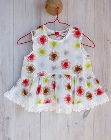 【sale】ユリアトップ　red　80cm