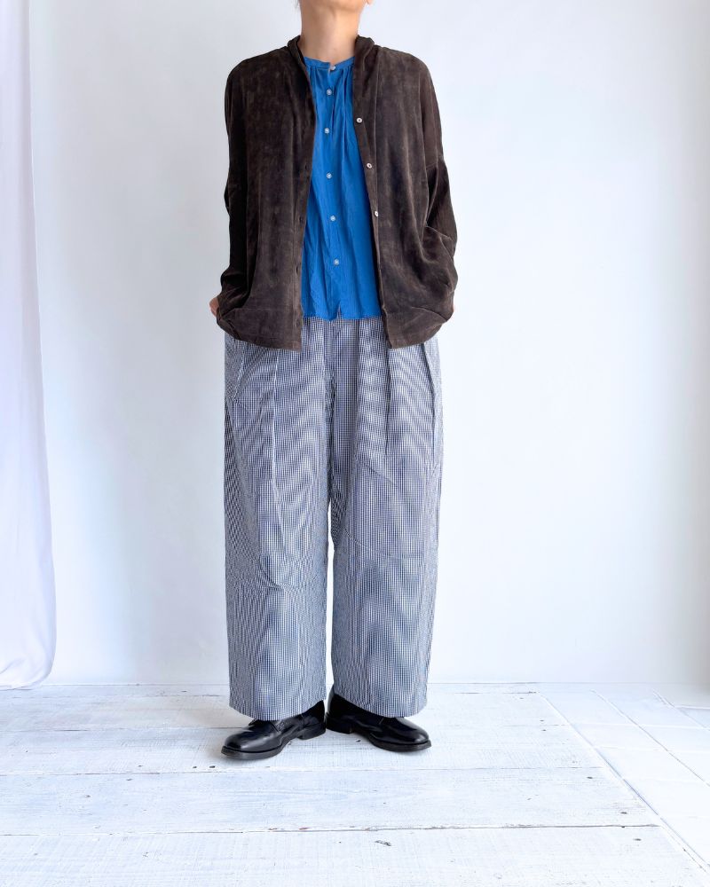 TULLE FLOCKY カーディガン DarkBrown