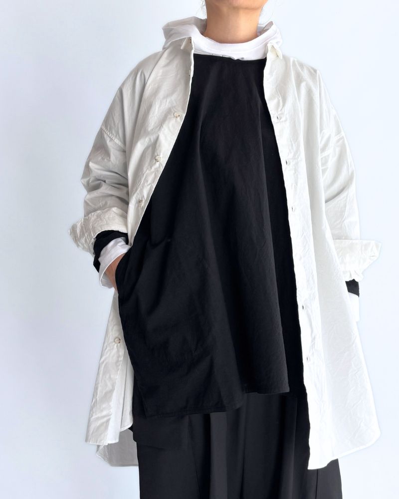 プレーンチュニック Black