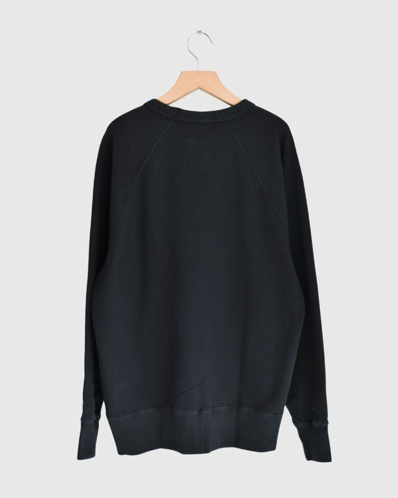 "HTS16" プリントスウェットシャツ DeepNavy