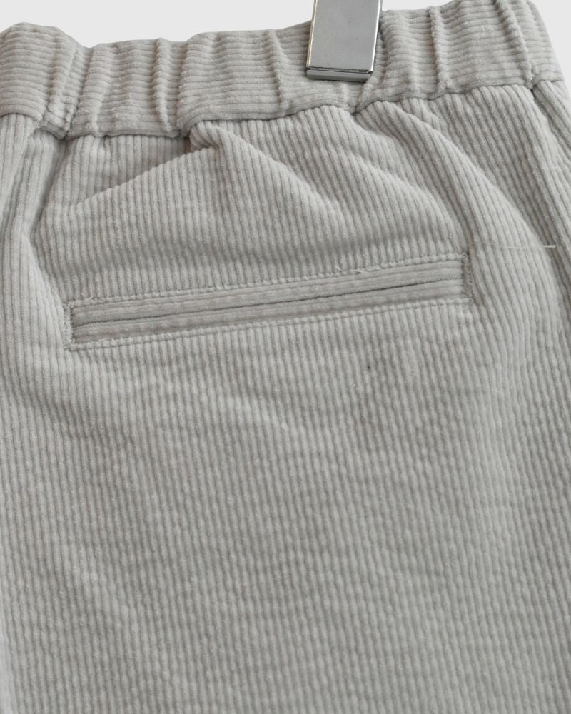 11WALE CORDUROY EASY TAPERED PANTS Beige