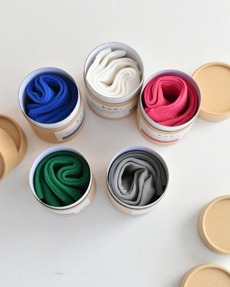 ベーシックカラー ケースソックス