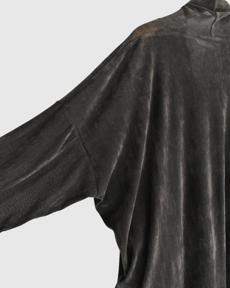 TULLE FLOCKY カーディガン DarkBrown