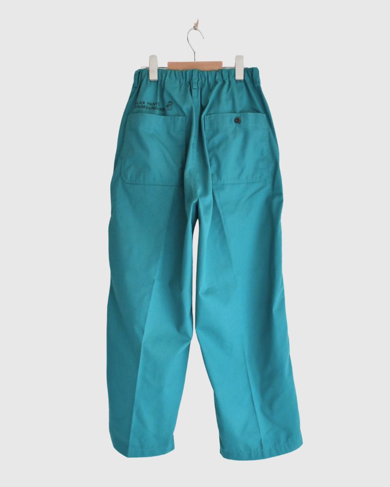 PE/Cツイル センタープレスパンツ LightGreen