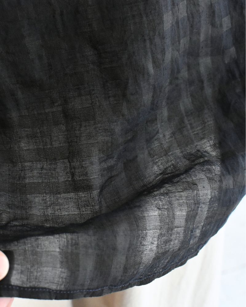 U-NECK TANK TOP Black