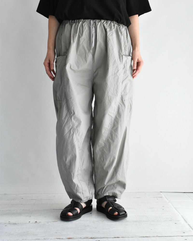 タイプライターコットンパンツ Gray