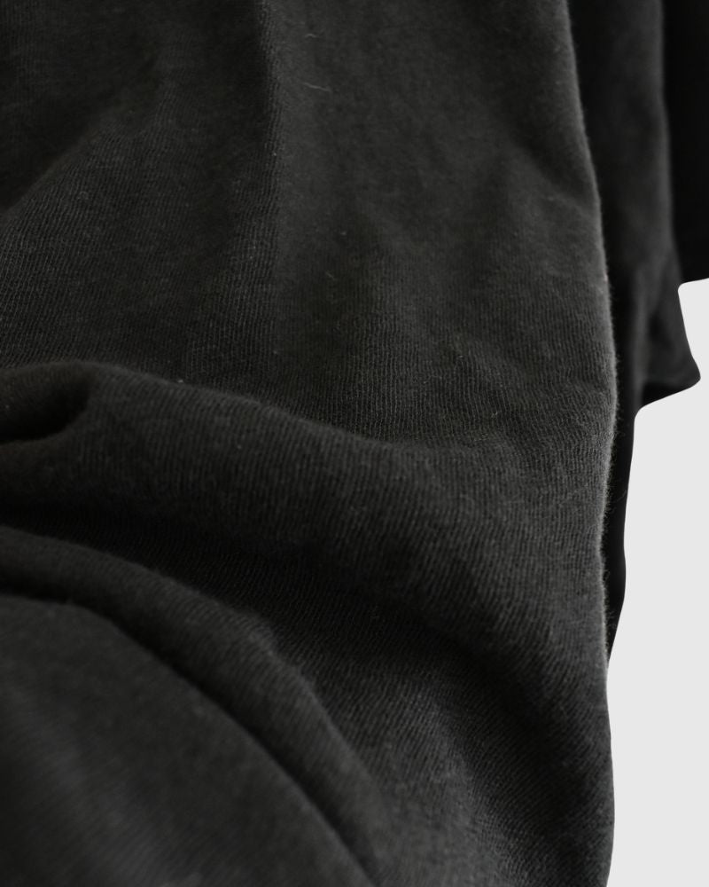 ワイドTシャツ Black