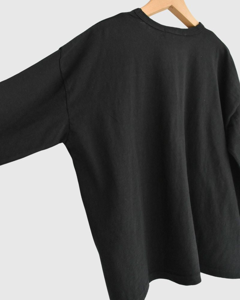 ジャージー プルオーバー Black