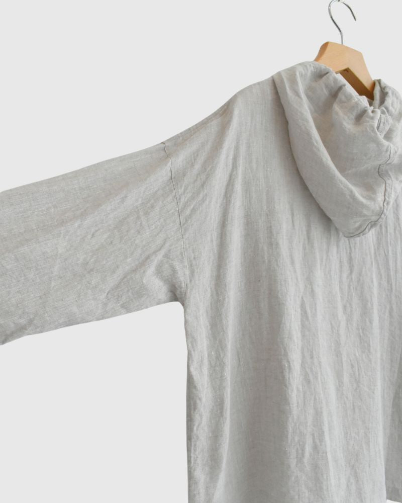 フーディシャツ（LINEN） Natural