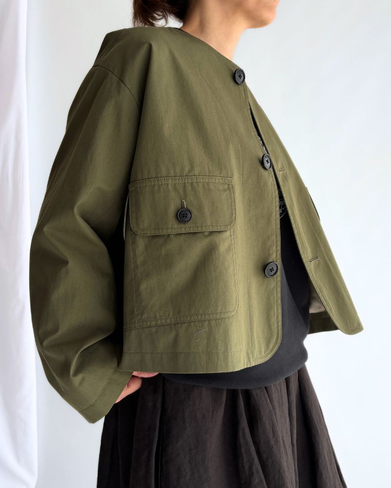 ROCKY-GABA カラーレスジャケット Khaki