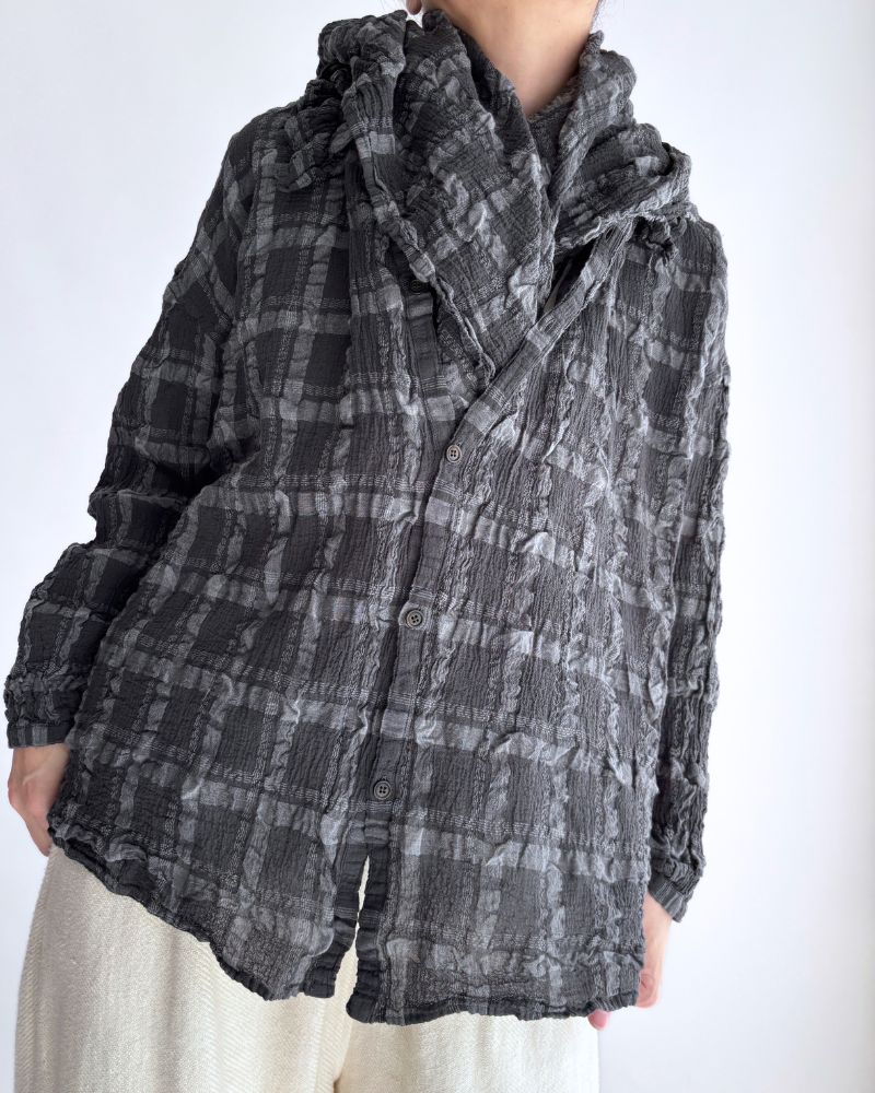 Favorite チェックストール GrayCheck