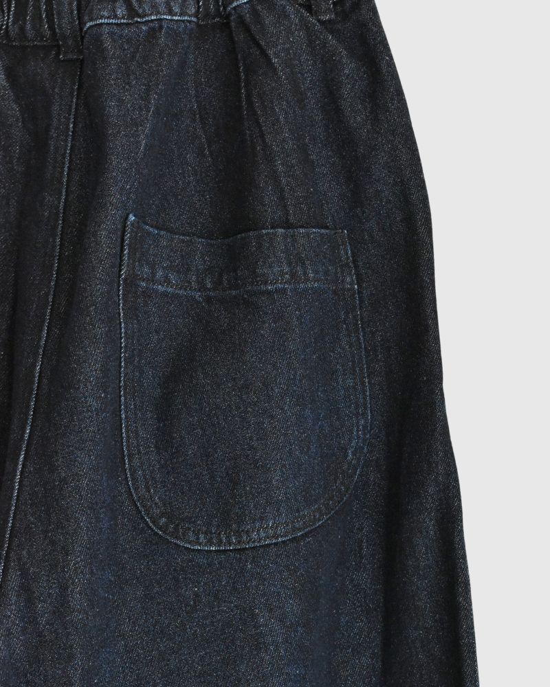 裾デザインコクーンシルエットデニム 'SAFY' OneWash