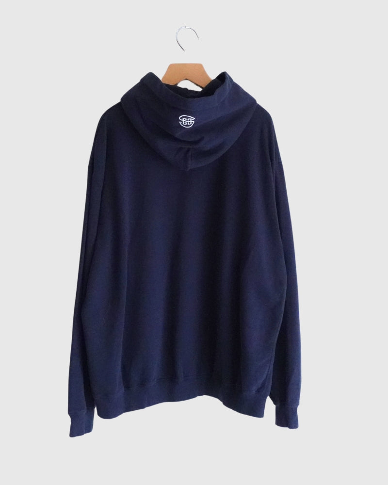 ウラケ GRVYCLRS アップリケ パーカー (MENS) Navy