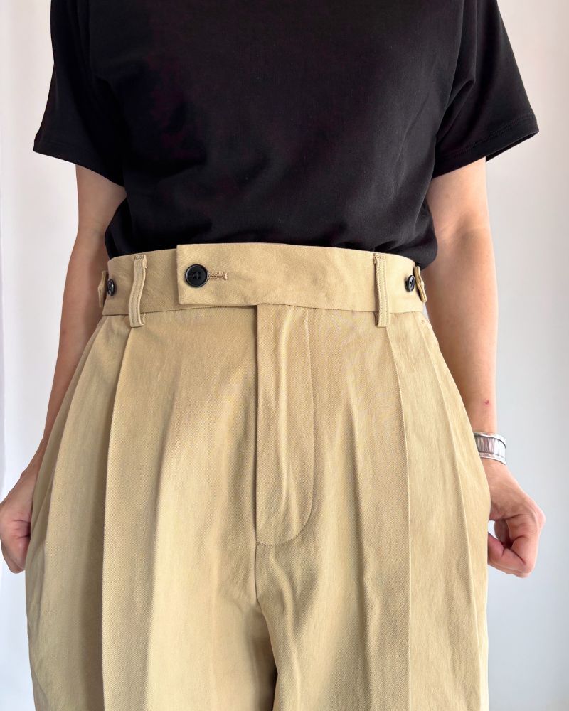 KARL-CHINO センタープレスパンツ Beige