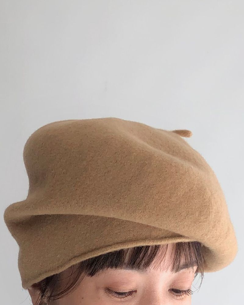 Woollen roll up Beret