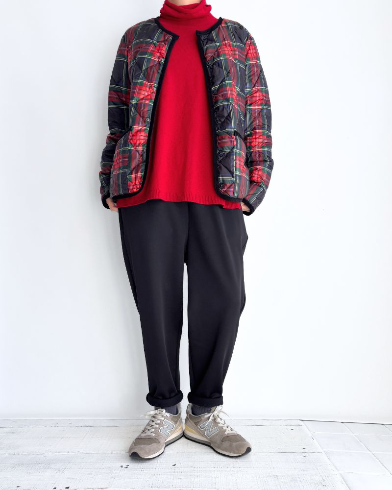 裏起毛ポンチジョッパーズトラウザー 'RUNKY' Black