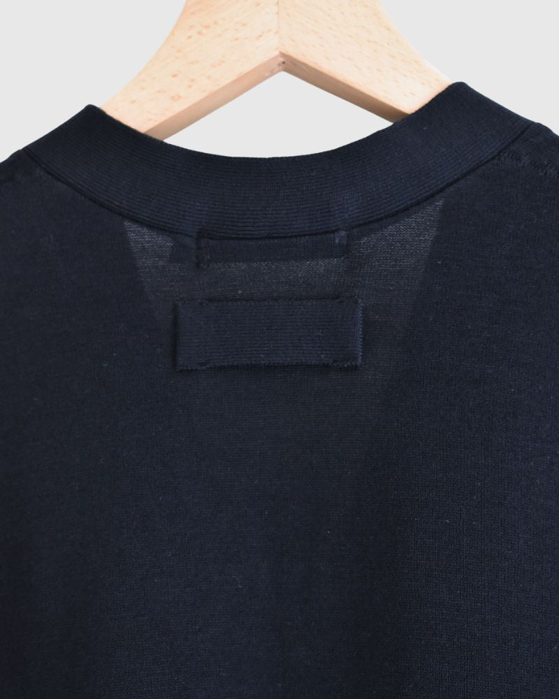 COVE Vネックショートカーディガン Navy