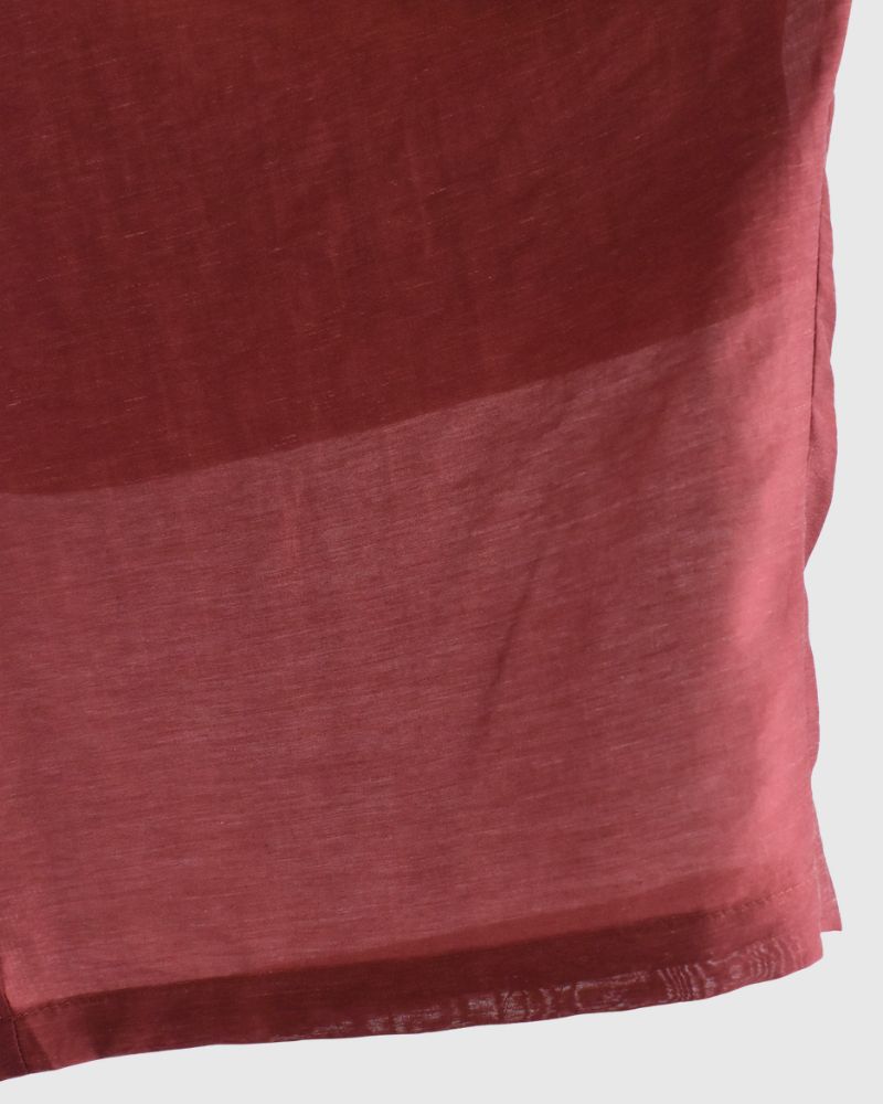 シアーボリュームパンツ RedBrown