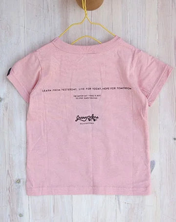 【sale】テンジクONEPOINTポケットTEE 80cm　Pink