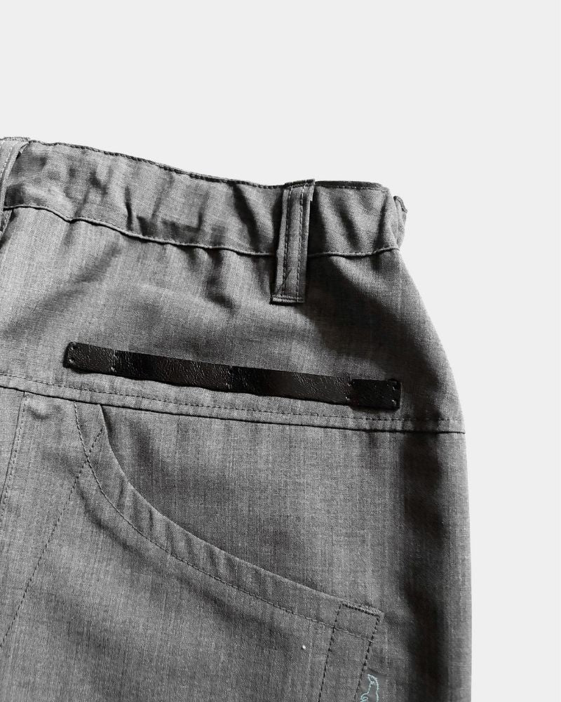 【予約】A/W TP078 ウーステッドウールのわがままパンツ（9月）
