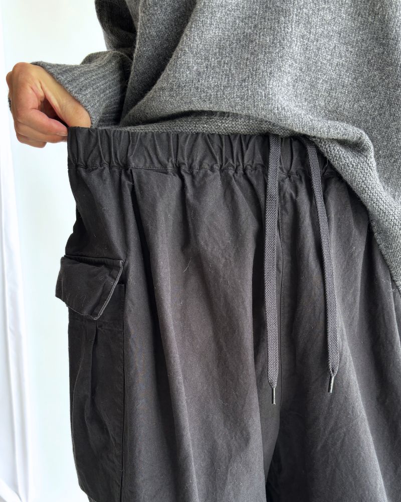 ユニセックスカーゴパンツ Black