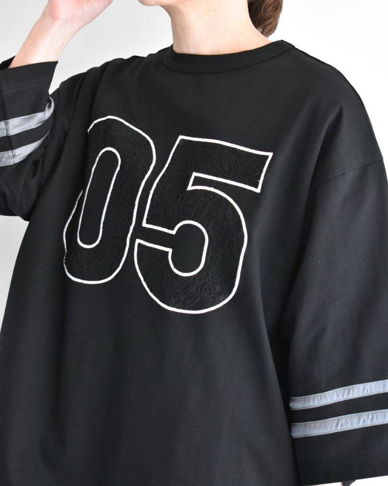 2WAYナンバリングトップ 'KEATS' Black