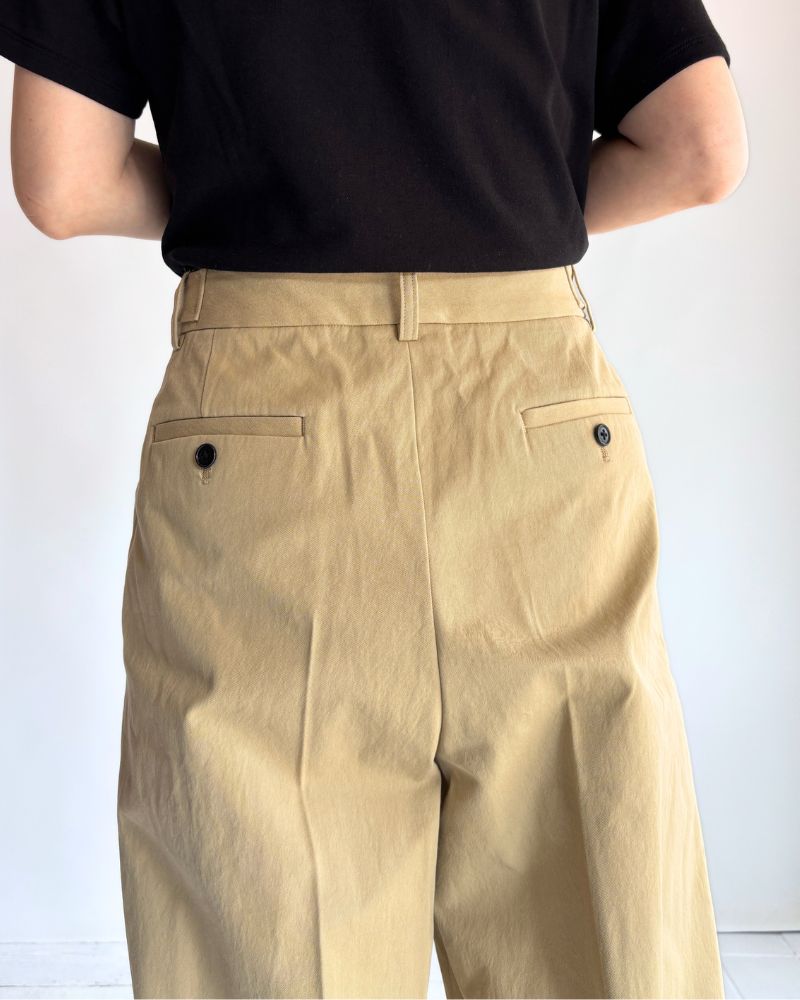 KARL-CHINO センタープレスパンツ Beige