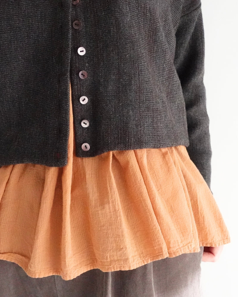 ボトルネックボイルニット Brown