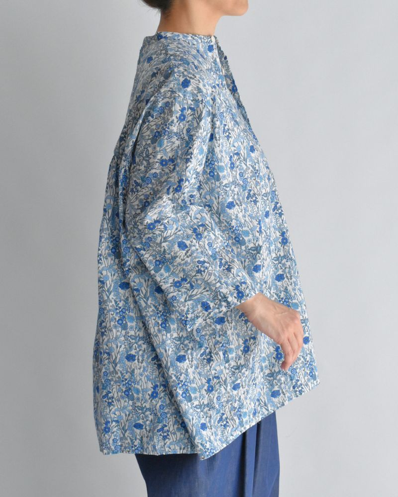 LIBERTY PRINT シャツブラウス Nazuna