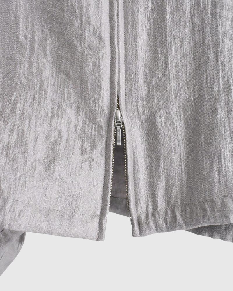 シャイニー フーディブルゾン LightPurple